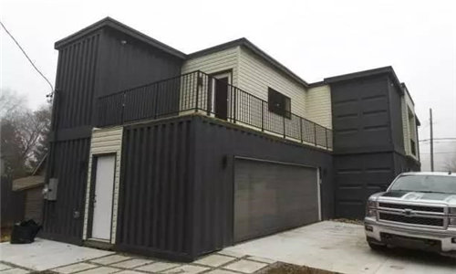鄉村自建集裝箱別墅