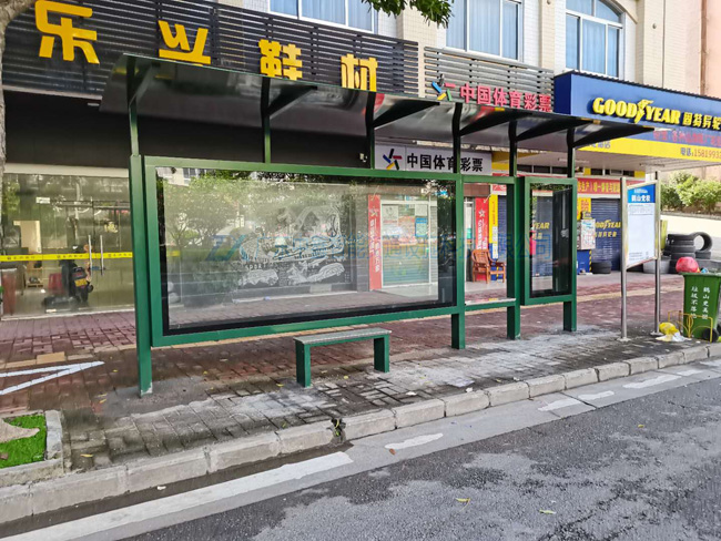 廣東中鑫江門候車亭