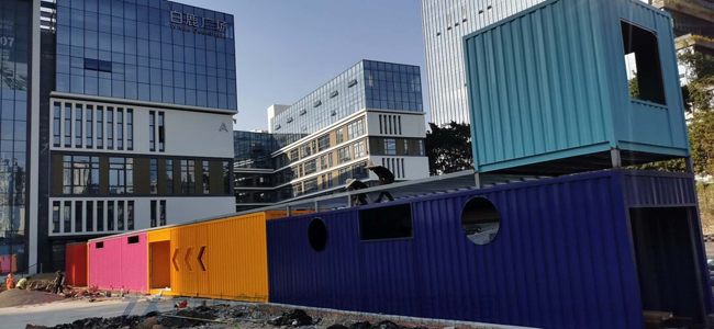 卡丁車賽車場集裝箱房屋建設