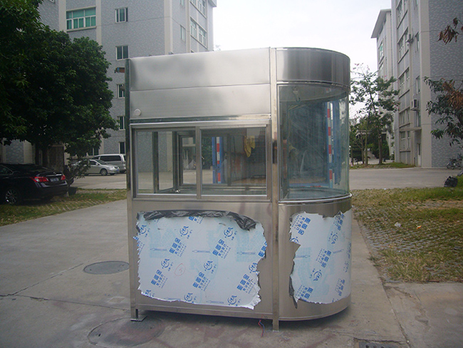 不銹鋼橢圓崗亭