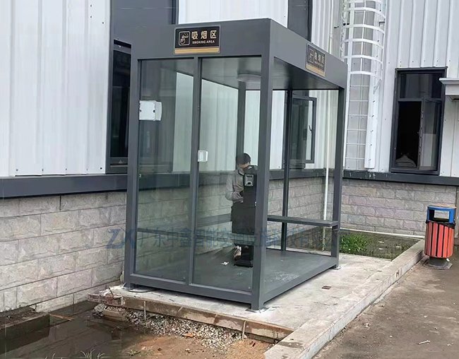 吸煙亭吸煙區崗亭